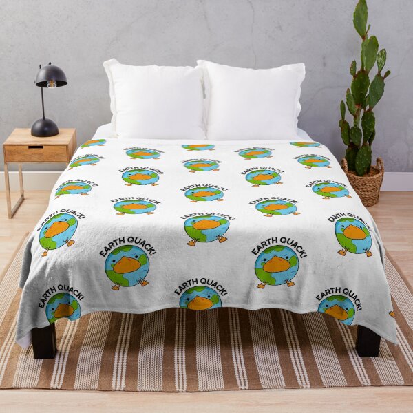 Item preview, Earthquack Funny Earthquake Puns  designed and sold by punnybone.