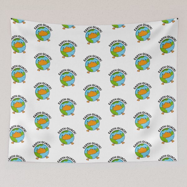 Item preview, Earthquack Funny Earthquake Puns  designed and sold by punnybone.