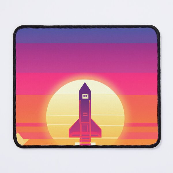 Item preview, Synthwave rocket launch designed and sold by SJG-digital.