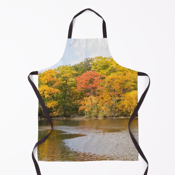 Item preview, Silver Breeze - Autumnal Lakeside at Grenadier Pond in High Park Toronto designed and sold by Georgia Mizuleva.