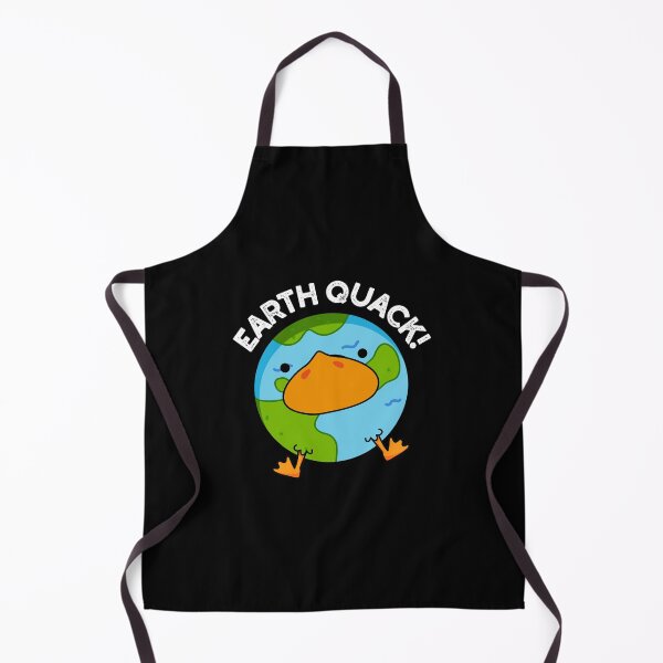Item preview, Earthquack Funny Earthquake Puns (Dark BG) designed and sold by punnybone.