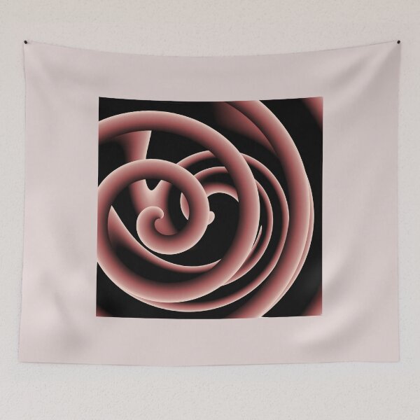 Item preview, Pink spirals designed and sold by Tiia Vissak.