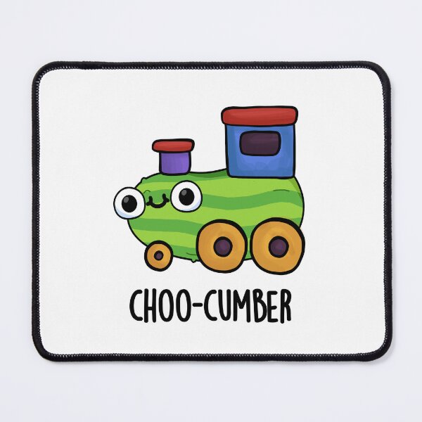 Item preview, Choo-cumber Funny Cucumber Puns   designed and sold by punnybone.