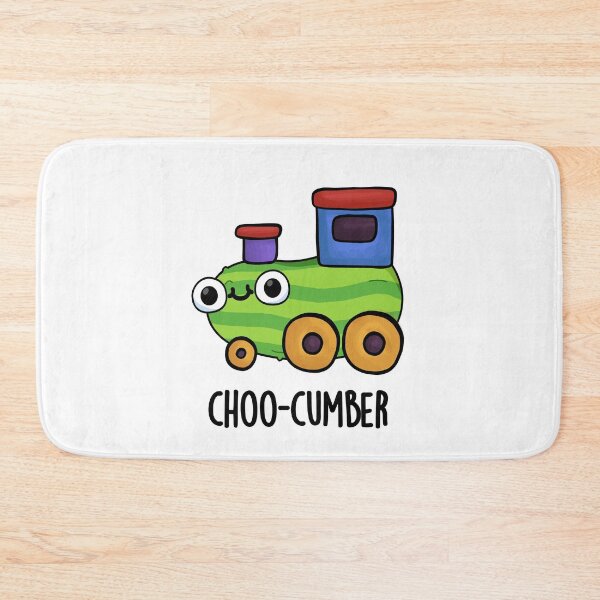 Item preview, Choo-cumber Funny Cucumber Puns   designed and sold by punnybone.