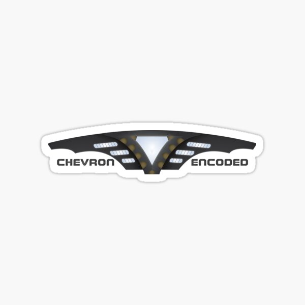 Chevron Encoded - Stargate Universe Sticker