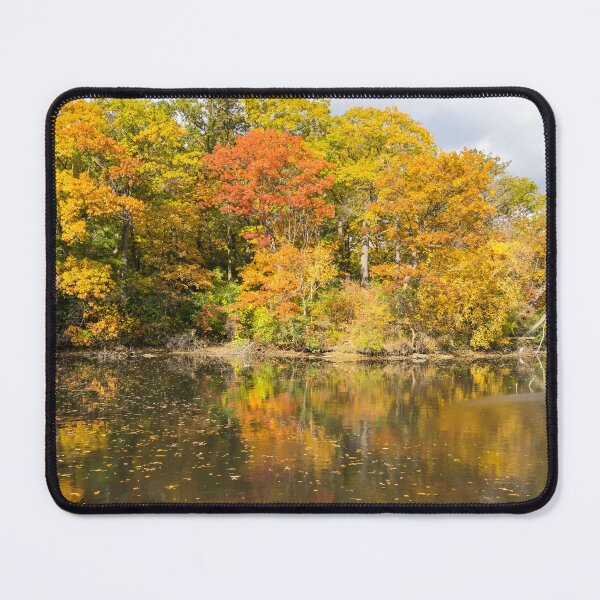 Item preview, Multicolored Lakeside Autumn - Grenadier Pond in High Park Toronto designed and sold by Georgia Mizuleva.