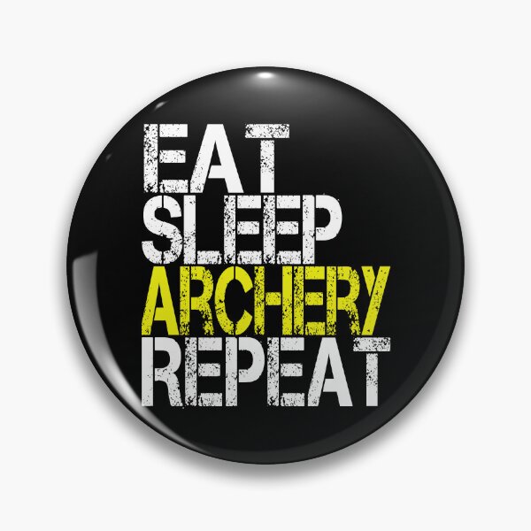 Item preview, Eat Sleep Archery Repeat, Grunge  designed and sold by ACC .