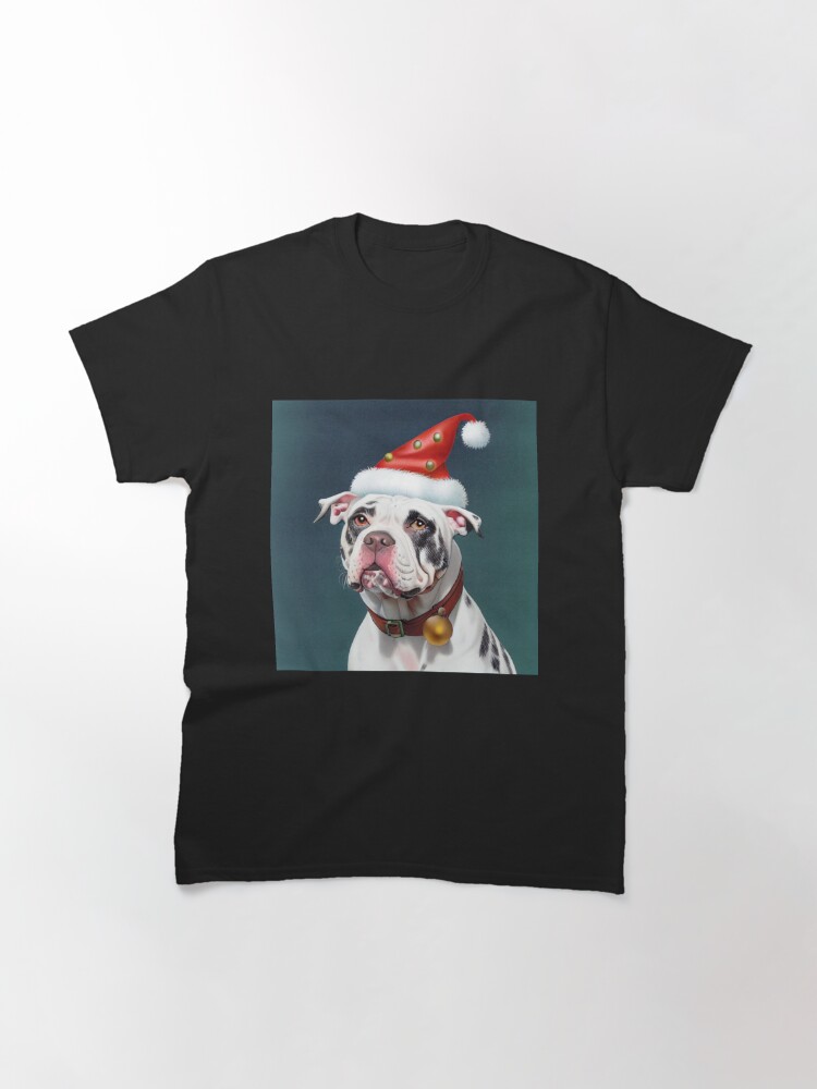 Discover Christmas American Bulldog Classic T-Shirt