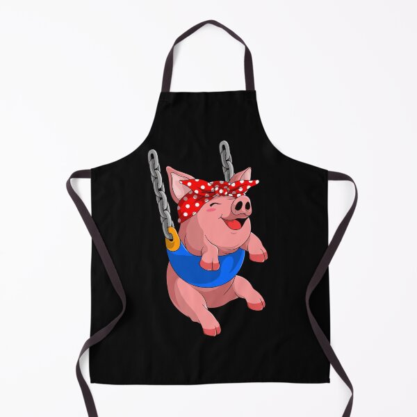 Item preview, Pig with Bandana is swinging designed and sold by Ibu83.