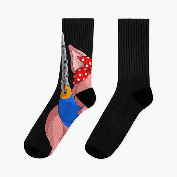 Item preview, Pig with Bandana is swinging designed and sold by Ibu83.