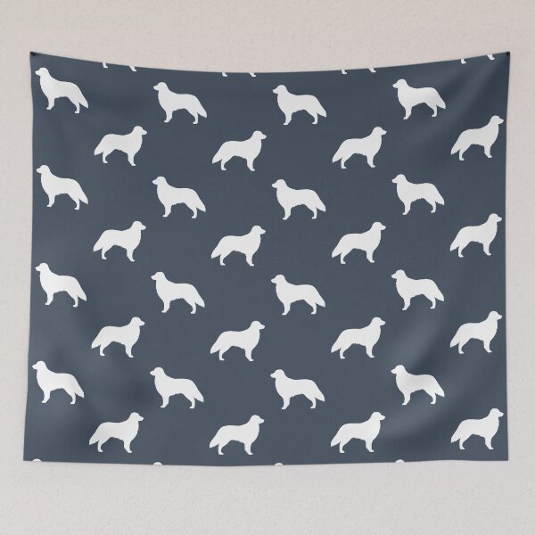 Item preview, Flat Coated Retriever Silhouette(s) designed and sold by Jenn Inashvili.