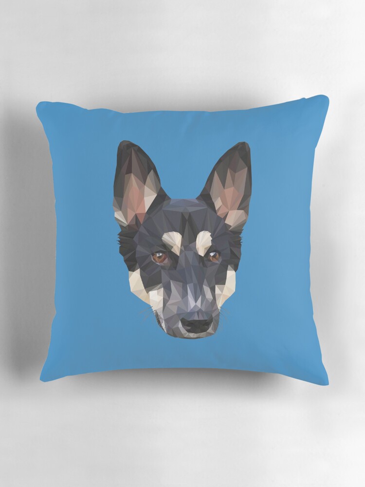 Thumbnail 3 of 4, Pillow, Digital Dog designed and sold by dmtab.