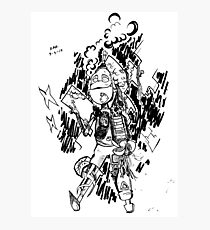 A Loving Robot Photographic Print