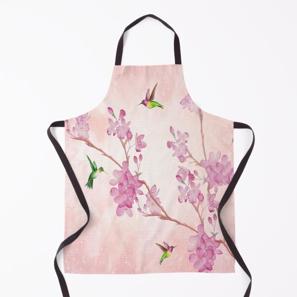 Item preview, Hummingbirds and Cherry Blossom designed and sold by Imagine Boshstar Art.