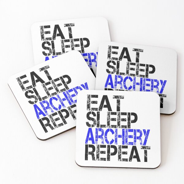 Item preview, Eat Sleep Archery Repeat, Grunge  designed and sold by ACC .