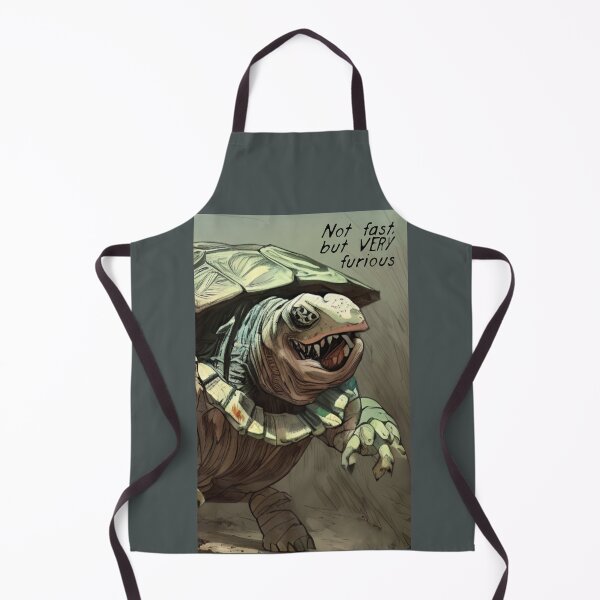 Item preview, Not fast, but very furious - tortoise (#03) designed and sold by SolidEarthArt.