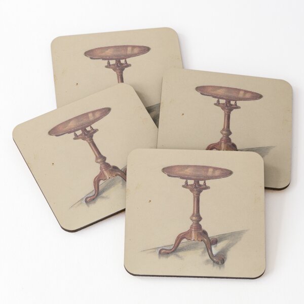 Item preview, Chippendale Table Hans Korsch Art Print designed and sold by KimCheetham.