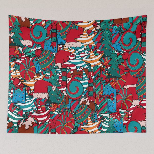 Item preview, A Christmas pattern designed and sold by Swadeillustrations.