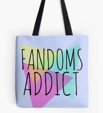 Bolsa de tela adicto a los fandoms