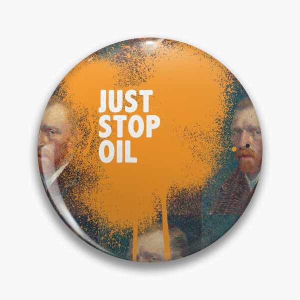 Item preview, Just Stop Oil van Gogh 2 designed and sold by Nanika-akimoto.