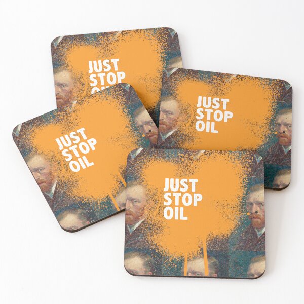 Item preview, Just Stop Oil van Gogh 2 designed and sold by Nanika-akimoto.