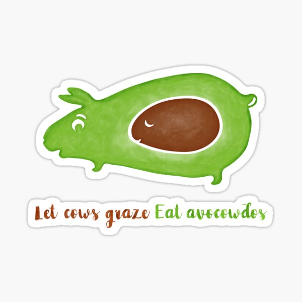 Little Avocado Cow (Avo-cow-do) | Poster