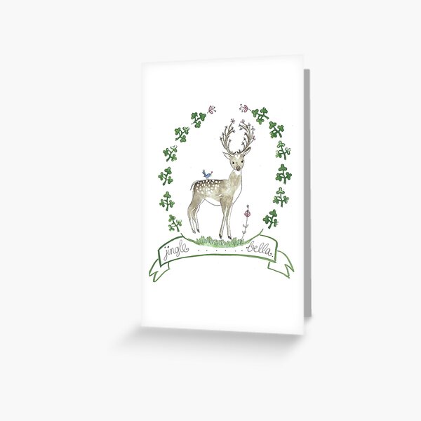 Jingle Bella Greeting Card