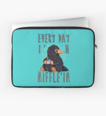 Every Day I'm Niffle'in Laptop Sleeve