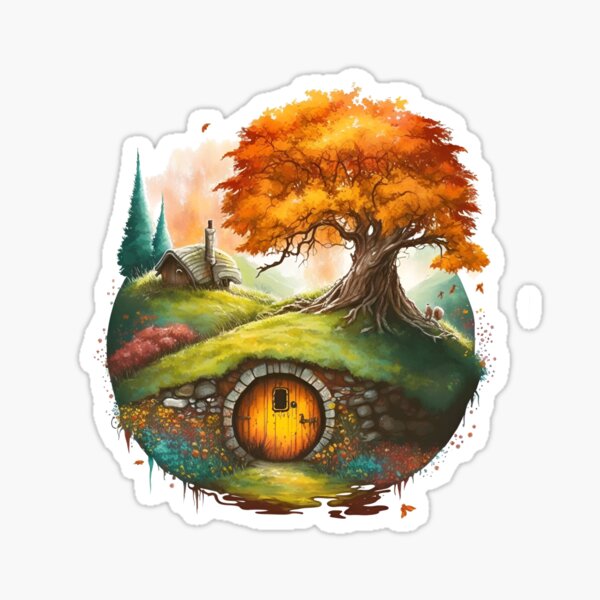 Item preview, Round Doors in Autumn - Fantasy designed and sold by Fenay Designs.