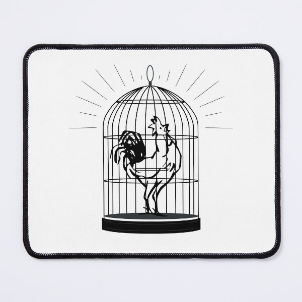 Item preview, Caged Cock - BK designed and sold by RichieRoser.