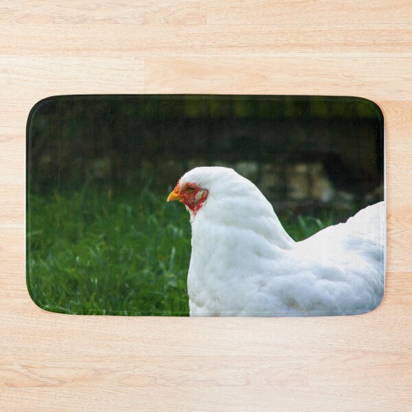 Item preview, white chicken designed and sold by Francespoppy.