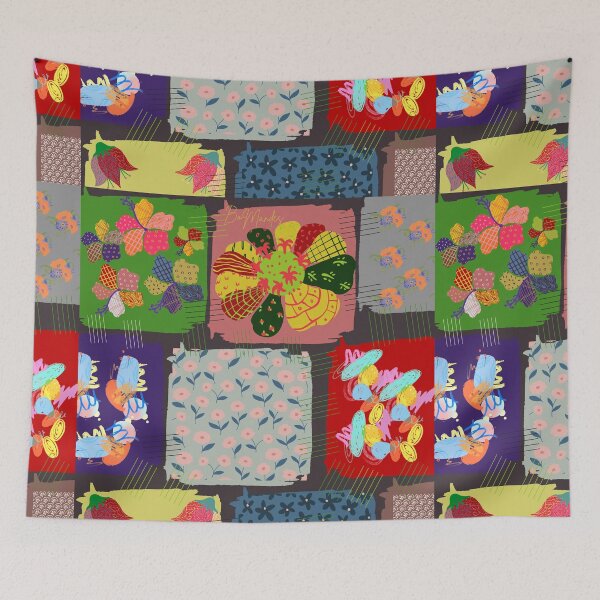 Item preview, cool cozy patchwork  designed and sold by FilMate.