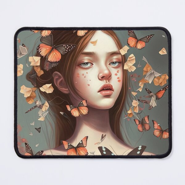 Item preview, Girl Surrounded by Butterflies 4 designed and sold by Juliascutecornr.