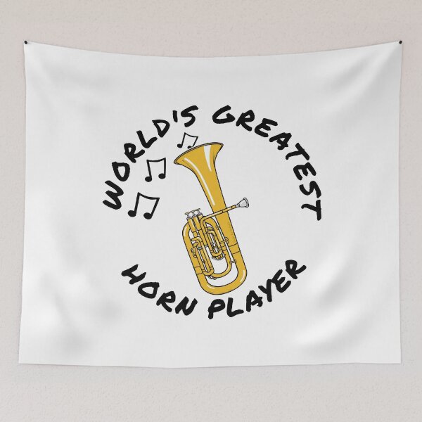 Item preview, World's Greatest Horn Player Tenor Horn Brass Musician designed and sold by doodlerob.