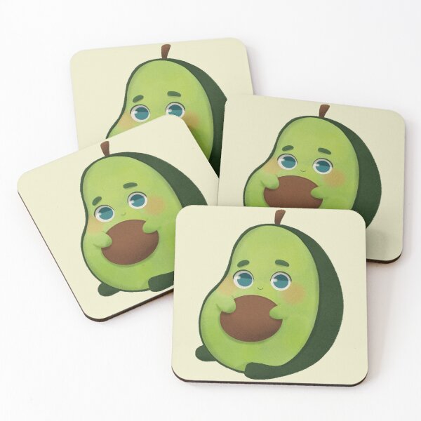 Item preview, cute avocado designed and sold by Pentalart.