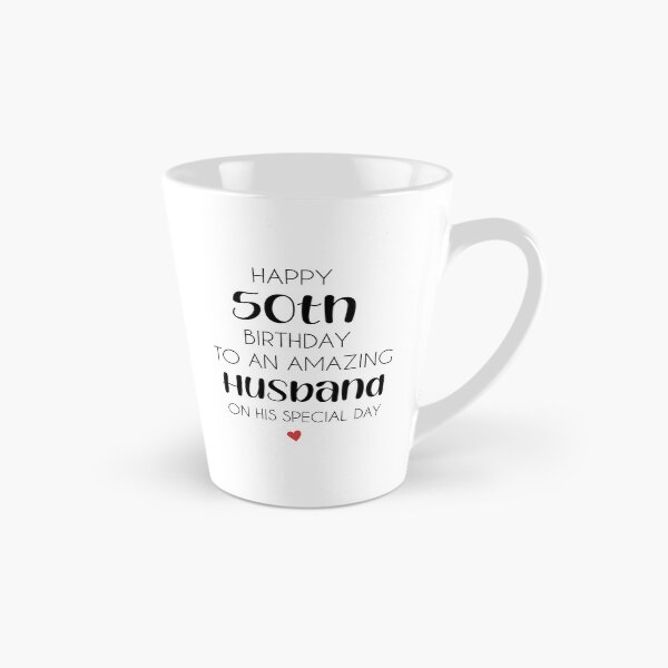 Item preview, Happy 50th Birthday To An Amazing Husband On His Special Day, Husband 50th Birthday designed and sold by Retro90sKid.