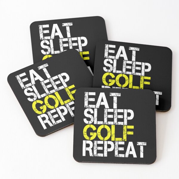Item preview, Eat Sleep Golf Repeat, Grunge  designed and sold by ACC .