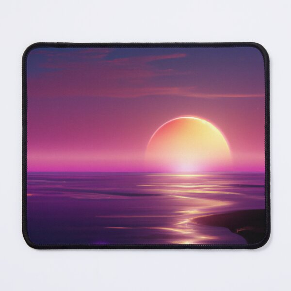 Item preview, A sunset over a body of water (5) designed and sold by aryan-gallery.
