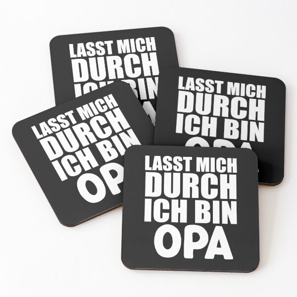 Artikelvorschau, Lasst mich durch, ich bin Opa. Lustiger Großvater Spruch entworfen und verkauft von VitoTDesign.