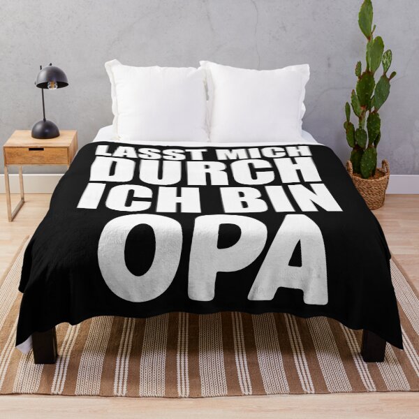 Artikelvorschau, Lasst mich durch, ich bin Opa. Lustiger Großvater Spruch entworfen und verkauft von VitoTDesign.