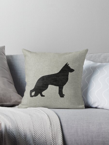 Item preview, German Shepherd Dog Silhouette(s) designed and sold by Jenn Inashvili.