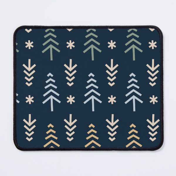 Item preview, Winter Christmas Trees Pattern designed and sold by amoghdesign.