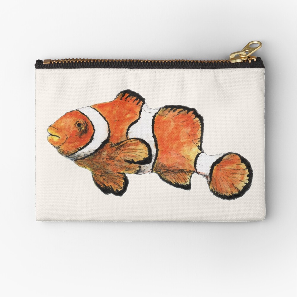 Clownfish Zipper Pouch