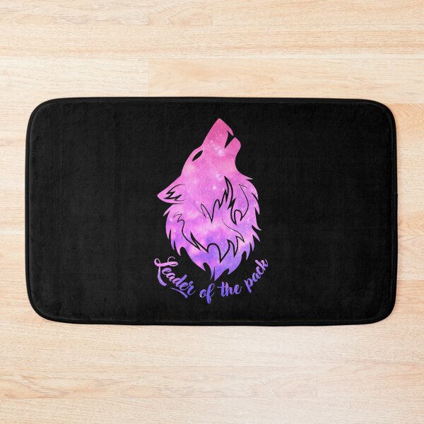 Item preview, Leader of the Pack - Gradient Pink Lavender Purple Outer Space Howling Alpha Wolf Head designed and sold by Cawaiico.