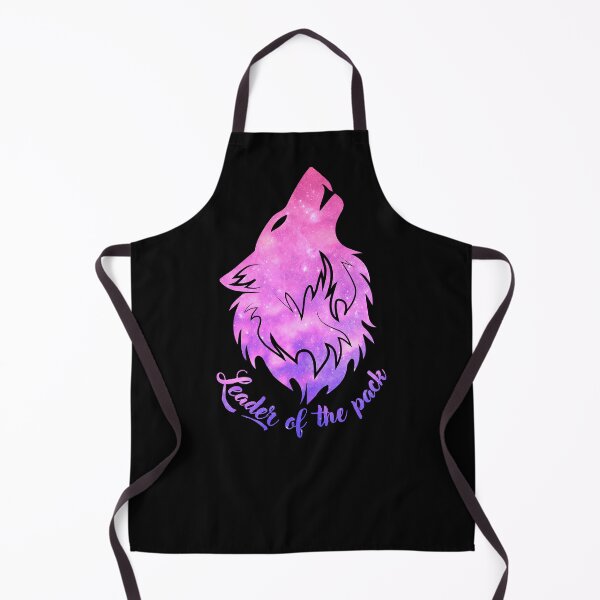 Item preview, Leader of the Pack - Gradient Pink Lavender Purple Outer Space Howling Alpha Wolf Head designed and sold by Cawaiico.