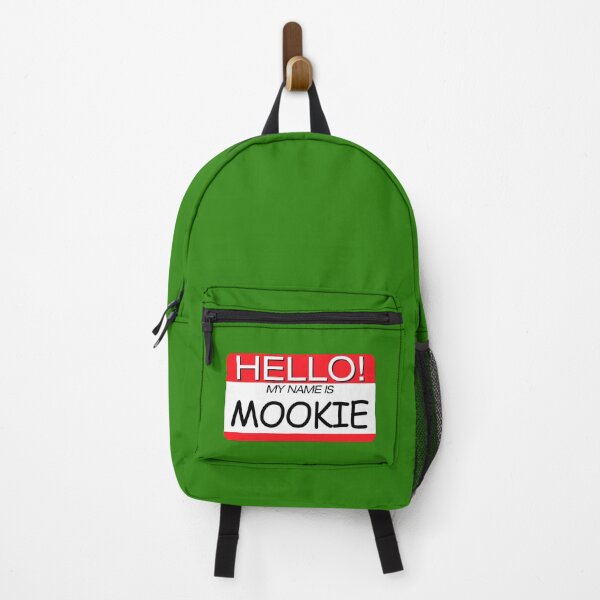 Item preview, "HELLO! MY NAME IS MOOKIE" NAME TAG designed and sold by WOOFANG.
