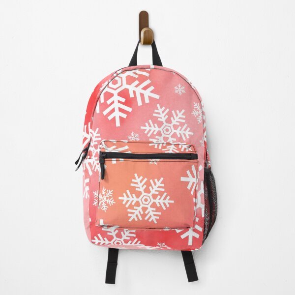 Item preview, Simple White Snowflakes Pattern on Red Fog designed and sold by Coffee Lifestyle.