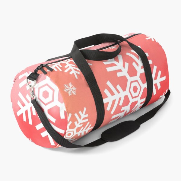 Item preview, Simple White Snowflakes Pattern on Red Fog designed and sold by Lyssarien.