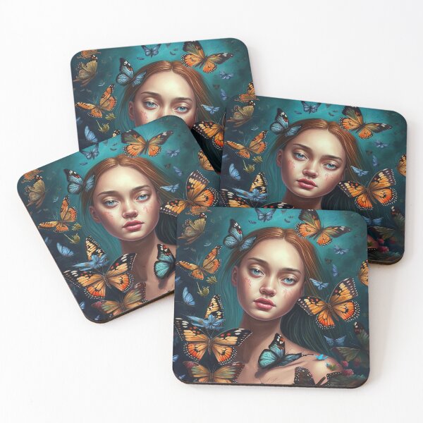 Item preview, Girl Surrounded by Butterflies 5 designed and sold by Juliascutecornr.