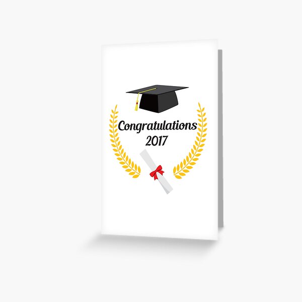 Carte De Vœux Felicitations Graduation Par Raionkeiji Redbubble